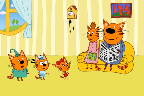 Домашний кинозал: В чем магия мультфильма "Три кота"?
