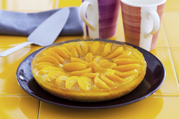 Миндально-абрикосовый торт "Солнечный круг"