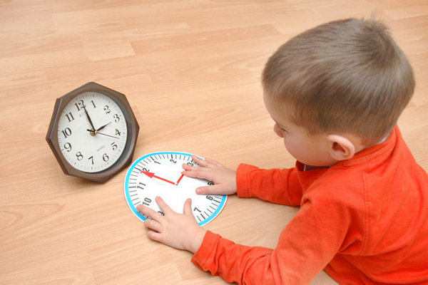 Учим ребенка понимать по часам