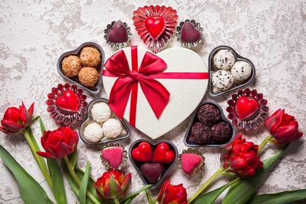 Как выбрать конфеты на день Святого Валентина + рецепт домашних конфет