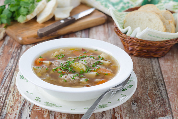 Как приготовить суп с фрикадельками – рецепт и советы