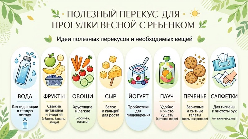 Как укрепить иммунитет ребенку перед весенними прогулками