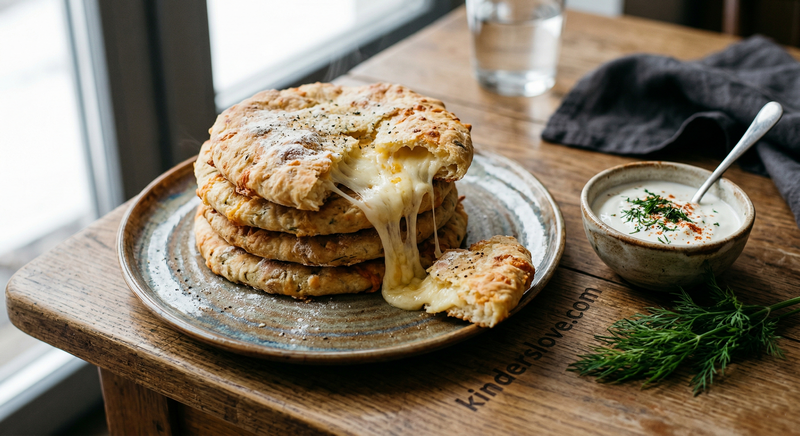 Сырные лепешки без глютена: быстрый завтрак на сковороде