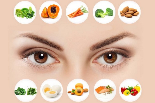 Продукты для здоровья глаз: как защитить зрение с помощью правильного ...