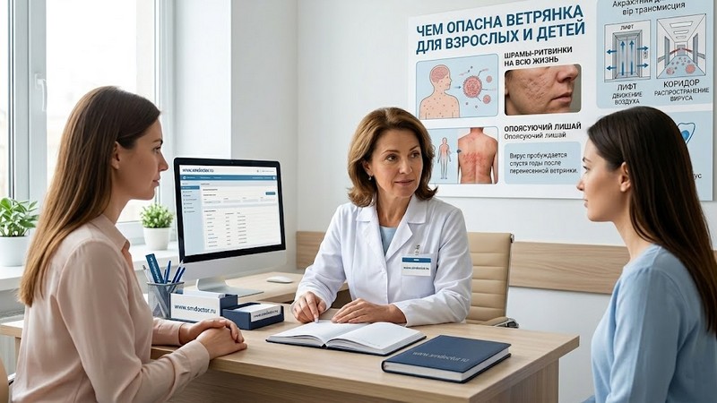Чем опасна ветрянка