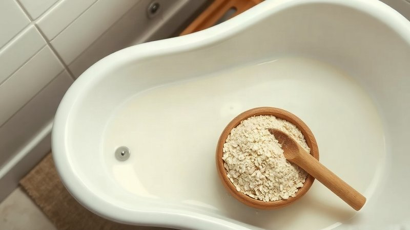 Овсяная ванночка для детской кожи: бережное успокаивающее купание при ...