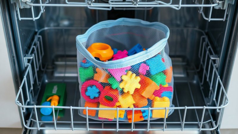 Как быстро вымыть и дезинфицировать пластиковые детские игрушки в посу...