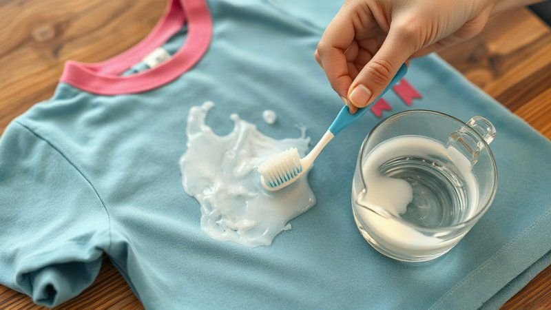 Как легко отмыть липкий слайм с детской одежды с помощью столового укс...